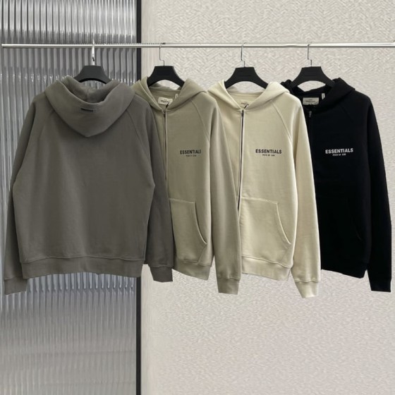 Fear of God Essentials Full-Zip Hoodie